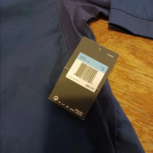 NIKE Baseball 3/4 Sleeve Dri Fit Jacket Men's Size Medium NWT (897383-419). - Picture 4 of 8